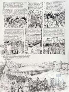 Osi André/Napoléon. Planche originale n°43 du T3 "La… | Dagoty