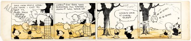 Otto Messmer | Felix the Cat Issue 5-21-1937 Page Daily | Albert Moy