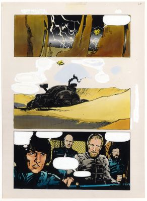 Bill Sienkiewicz Christie Scheele | (1985) Marvel Super Special - Dune Movie Adaptation Issue 36 Page 19 | Catskill Comics