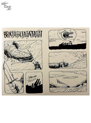 Manix Abrera | Realligator #1 Pgs 08 & 09 Issue 1 Page 8 And 9 | Next Comic Art