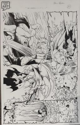 Steven Hughes | Lady Death 2 - Issue 4 - Page 20 - Between Heaven And Hell | Panel Page Art