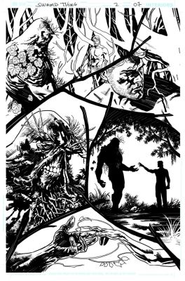 Yanick Paquette (Digital) | Swamp Thing #02 Page 07 Issue 02 Page 07 | Comic Art House