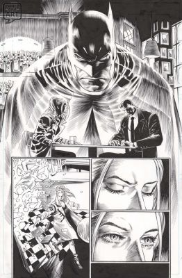 Eddie Barrows | Pennyworth Rip - Splash | Panel Page Art