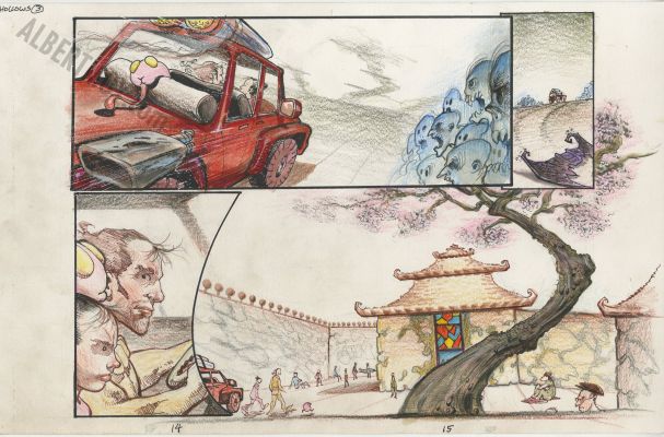 Sam Kieth | Hollows Issue 3 Page 14 And 15 | Albert Moy