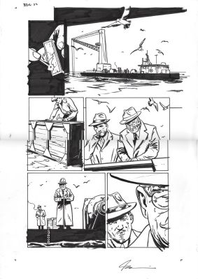 Jacob Phillips | The Peril of the Brutal Dark: an Ezra Cain Mystery Issue 06 Page 22 | Splash Page