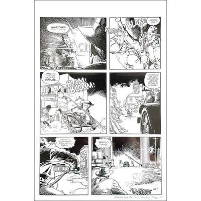 Leo Duranona Indiana Jones Iron Phoenix #1 Pg 4 Original Comic Art - Dark Horse | eBay US (Buy It Now)