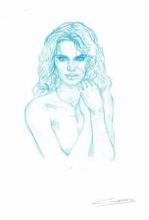 Jaime Calderon - lot 298 - Dessin original Ã  la mine de plomb. Dimensions : 42 cm x…