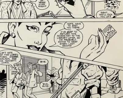 Pander Brothers | Grendel: Devil’s Legacy #1 / Pg. 16 - Original Page by the Pander Brothers | Pander Brothers