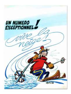 Gotlib (Marcel) | GOTLIB PILOTE Illustration Ã  la gouache et aux encres de couleur pour | Coutau Bégarie