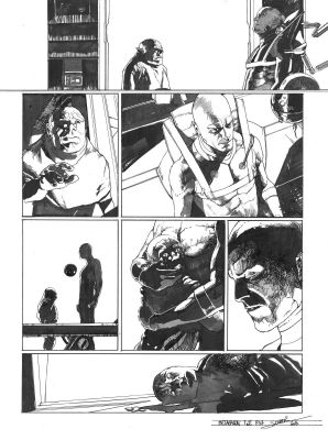 Secher Valentin | Planche originale 47 signée de Méta-Baron T.02 | Galerie Napoléon