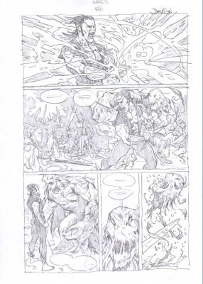 Paul Davidson – Namor – Last King of Atlantis- 3p24 – 2025 – Pencils | Berserker Art