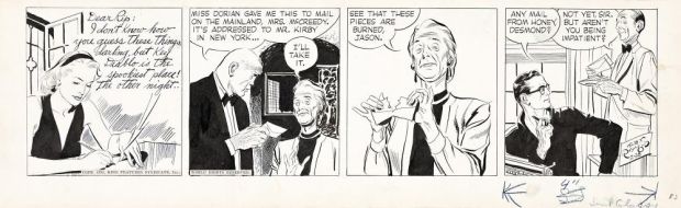 Lot 167 - Alex Raymond, (1909-1956), Rip Kirby. 1953. | Swann Galleries