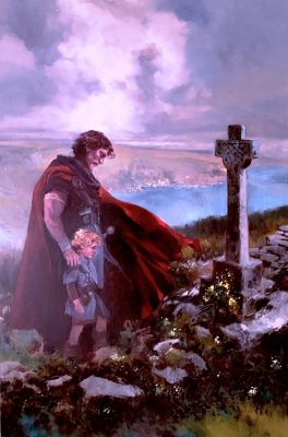 Grella Paolo | Tristan et Iseult Couverture Originale | Galerie Napoléon