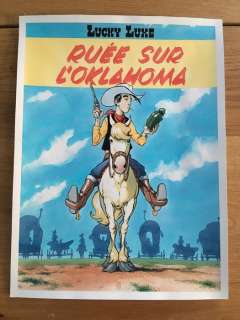 Lucky Luke - Original Drawing - Lucky Luke Cover (Recreation art) - Dimension A3 | Catawiki