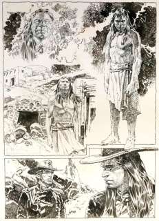 L’Homme médicine - Takuat - Originele pagina (35,5 x 50 cm.) - (1989) | Catawiki