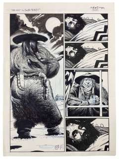 Grateful Dead Comix, Issue 1, Dire Wolf Original Production Comic Storyboard 11" x 17" | Los Angeles Estate Auction