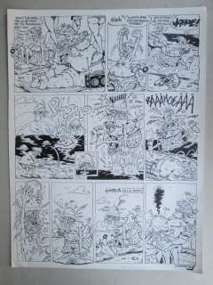 Schreurs, Eric - Originele pagina - Joop Klepzeiker 4 - Badmuts | Catawiki