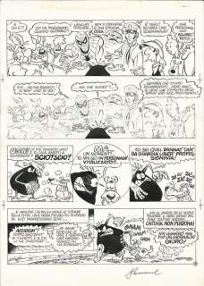 Cattivik - G. Sommacal - original page "Lo Spray Vitalizzante" - Other | Catawiki