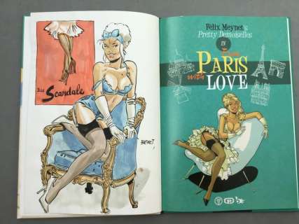 Meynet, Féix - Dessin original en couleur - ’From Paris with love’ - EO | Catawiki