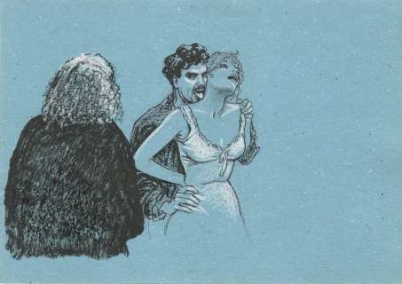 Milo Manara - original illustr. "Il Trombettiere"  - Page volante - EO - (2011) | Catawiki