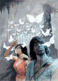 Rosinski | Thorgal, illustration couleurs Ã  la gouache pour … | Banque Dessinée