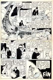 Tillieux | Félix, planche n°12 Ã  l’encre de Chine et au cr… | Banque Dessinée