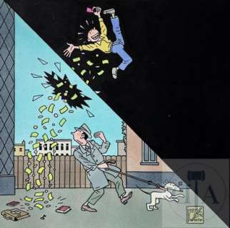 Swarte Joost/Gagner le lotto/De lotto gewonnen. Dessin… | Dagoty