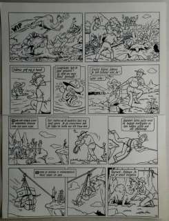 Suske en Wiske - Originele pagina (p.37)  - De wervelende waterzak  (1988) | Catawiki