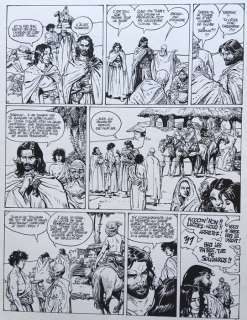 Franz (Drappier, Franz) - Originele pagina  - De Tien Geboden - De laatste Soera (p.5) - Page volante - (2003) | Catawiki