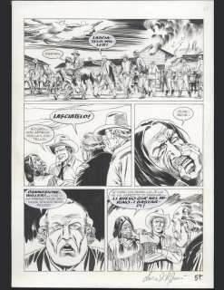 Tex albo speciale #22 - Lucio Filippucci - original page "Seminoles" - Page volante - EO - (2008) | Catawiki