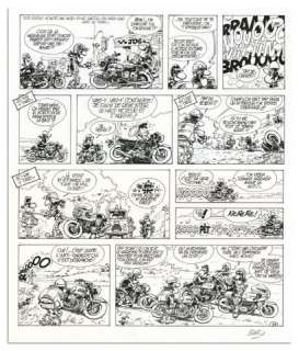 Bar2 | BAR2 JOE BAR TEAM Tome 1, Vents d’Ouest, 1990 Planche... | Daniel Maghen Enchères