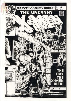 Michael Maikowsky | The Uncanny X-Men Issue 114 Cover By Michael Maikowsky After John Byrne | ComicArtFans Classifieds
