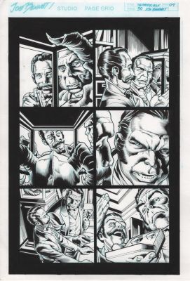 Joe Bennett, Jack Jadson | Immortal Hulk Issue 50 P4 By Joe Bennett Origin of the Monster! | ComicArtFans Classifieds