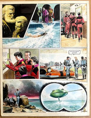 Don Lawrence | Don Lawrence - Trigan Page | ComicArtFans Classifieds