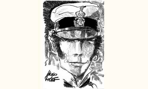 411bis : PRATT. Hugo. "Corto Maltese " Très beau dessin Ã  l’encre de chine | Tessier Sarrou