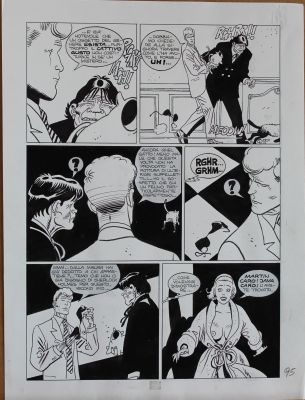 Giancarlo Alessandrini | Giancarlo Alessandrini - Martin Mystere | ComicArtFans Classifieds