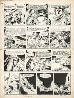 Cuvelier. Planche originale Line | BDEnchères