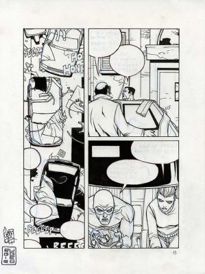 Giuseppe Camuncoli, Lorenzo Ruggiero | Giuseppe Camuncoli - "Diabolik: Colpo a Spaccanapoli" Page 13 | ComicArtFans Classifieds