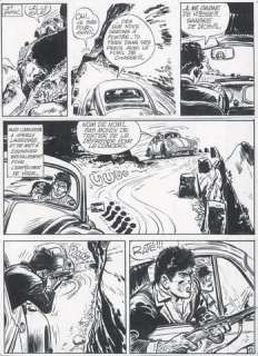 JIJE - Tanguy et Laverdure Planche 12 de l’album Station Brouillard. Encre | Rossini