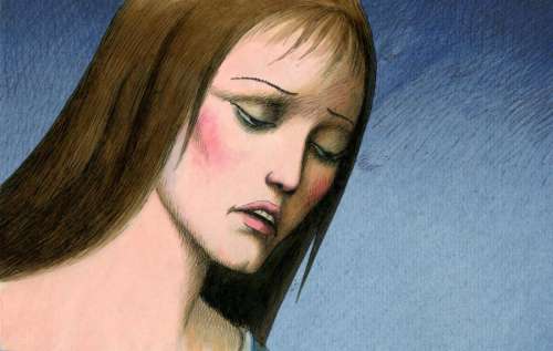 LA PLANÈTE SAUVAGE René Laloux&Roland Topor, 1973. Personnage en papier