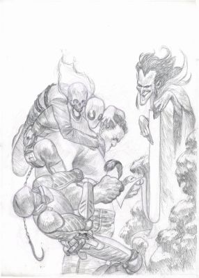 Julian Totino Tedesco | Thunderbolts I22 - Cover | ComicArtFans Classifieds