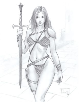 Ed Ellis | Red Sonja | ComicArtFans Classifieds