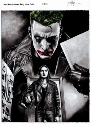 Mico Suayan | Joker/Harley Criminal Sanity Secret Origins Cover By Mico Suayan. | ComicArtFans Classifieds