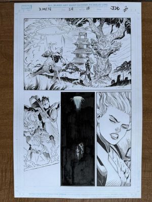 Joshua Cassara | X-Men #24 Pg 18 | ComicArtFans Classifieds