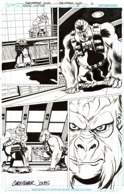 Christopher Jones, Christopher Jones | Young Justice # 18 Page 6 | ComicArtFans Classifieds