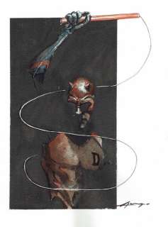 Daredevil  - Original Painting - Daniel Azconegui - EO | Catawiki