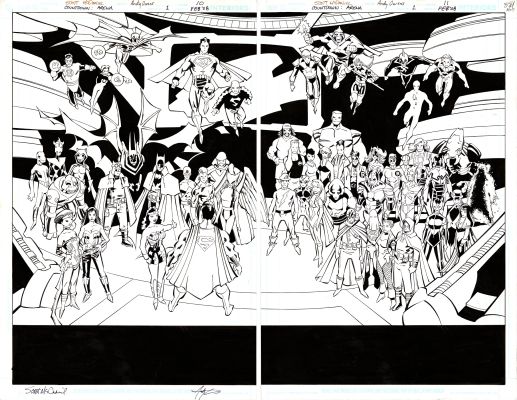 Scott McDaniel, Andy Owens | Countdown Arena #1 Page 10 & 11 | ComicArtFans Classifieds
