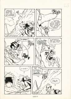 Topolino #1239 - Massimo De Vita - tavola orig. "L’enigma di Mu" - Page volante - EO - (1979) | Catawiki