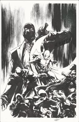Paolo Villanelli | Marc Spector: Moon Knight #3 Variant Cover | The Green Room