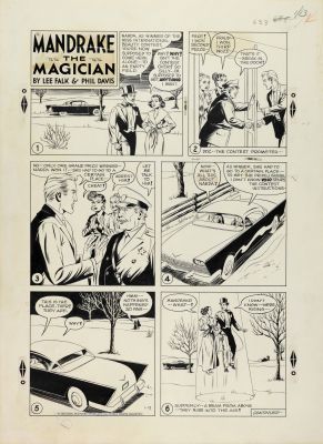 Lot 212 - Davis Phil - "Mandrake the Magician", 20833 | Urania Casa d’Aste